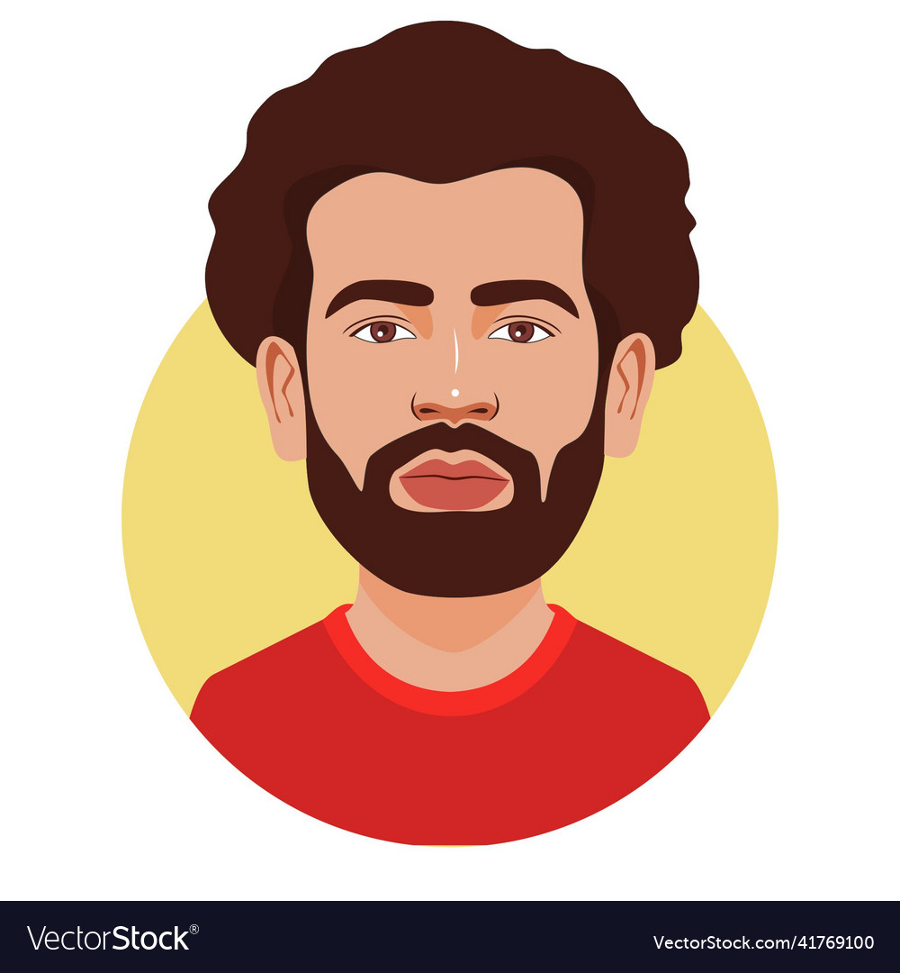 Mo salah Royalty Free Vector Image - VectorStock