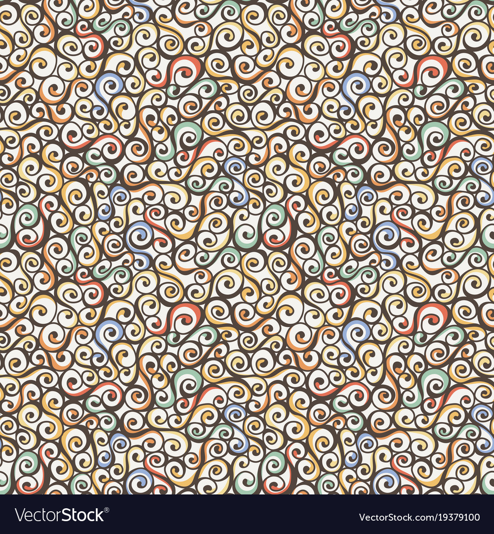 Seamless swirl pattern