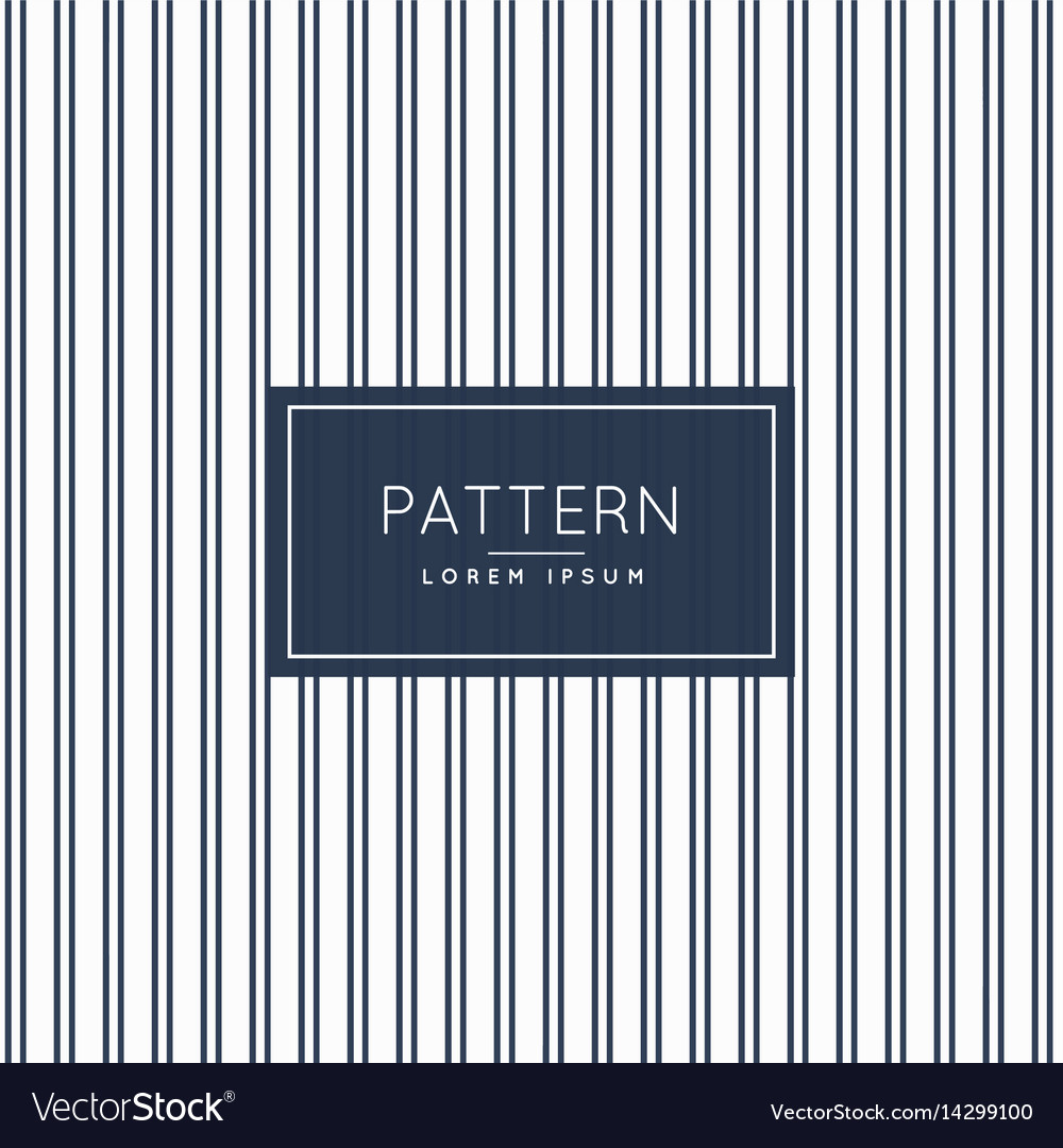 Vertical Line Pattern