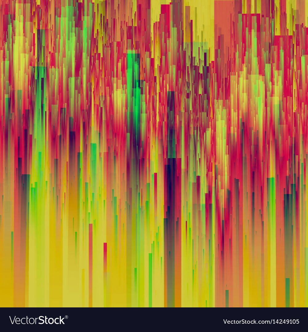 Glitch background digital image data