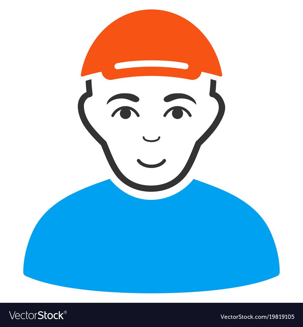 Man flat icon