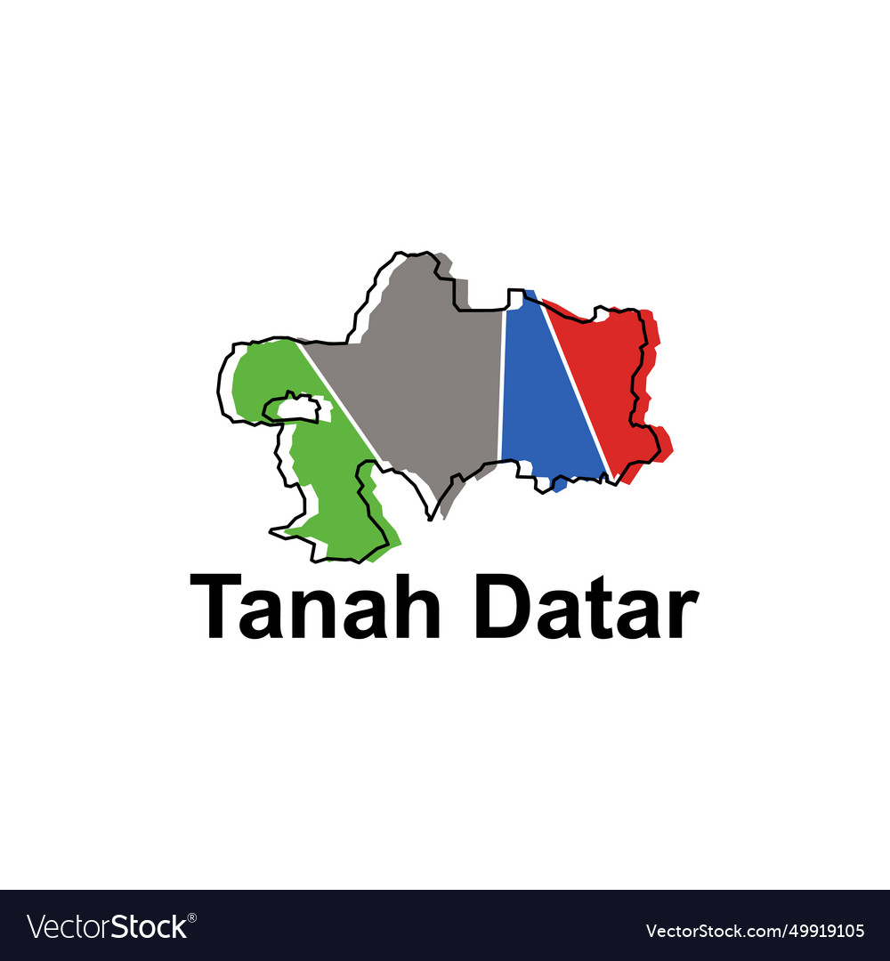 Map city of tanah datar world international