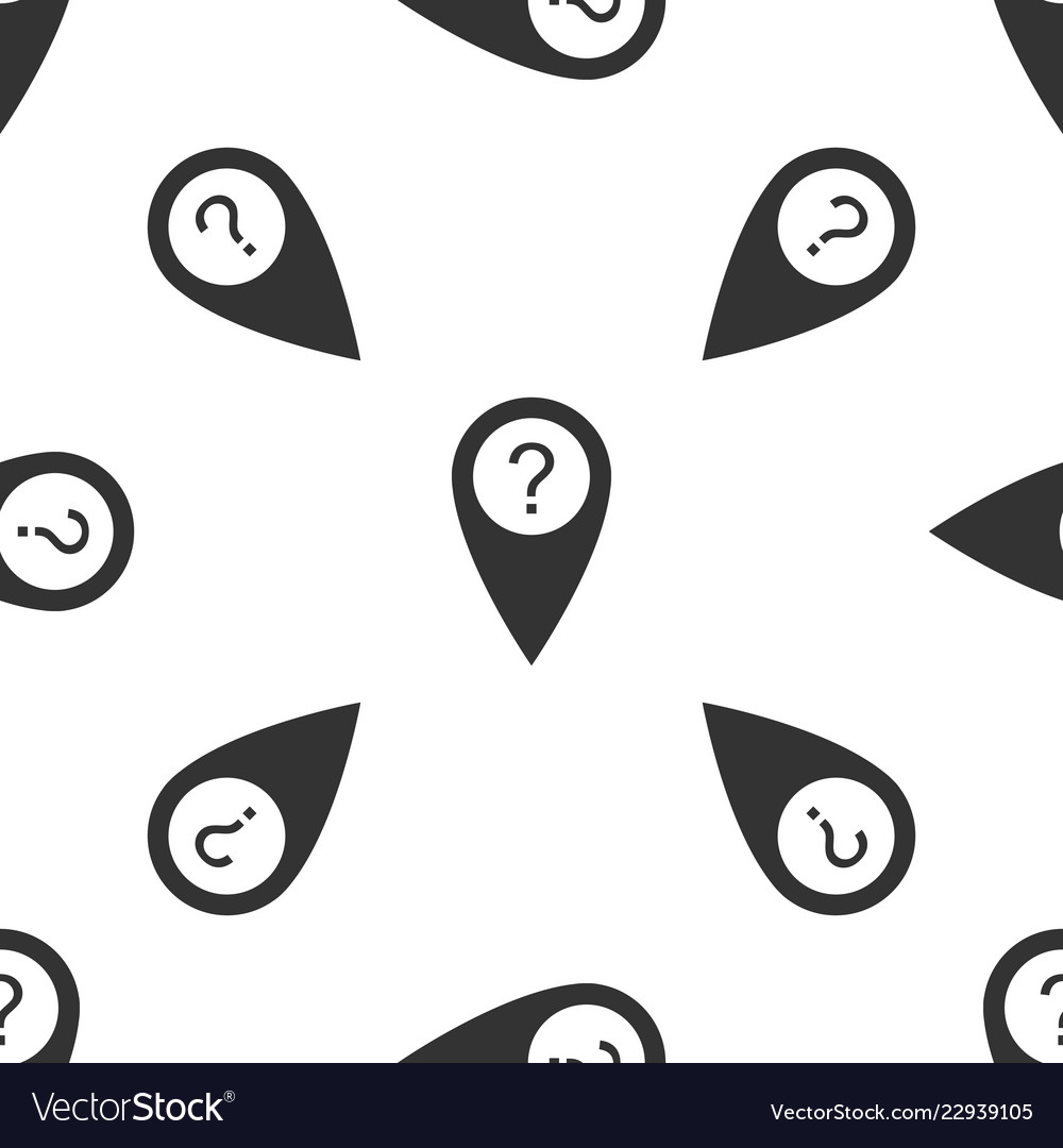 Question Mark Location Pointer