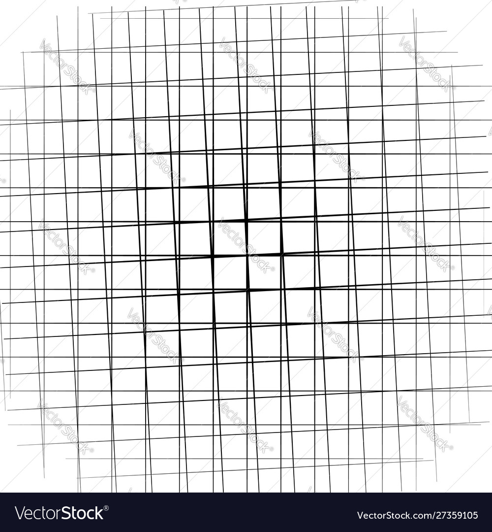 Random irregular lines grid mesh abstract