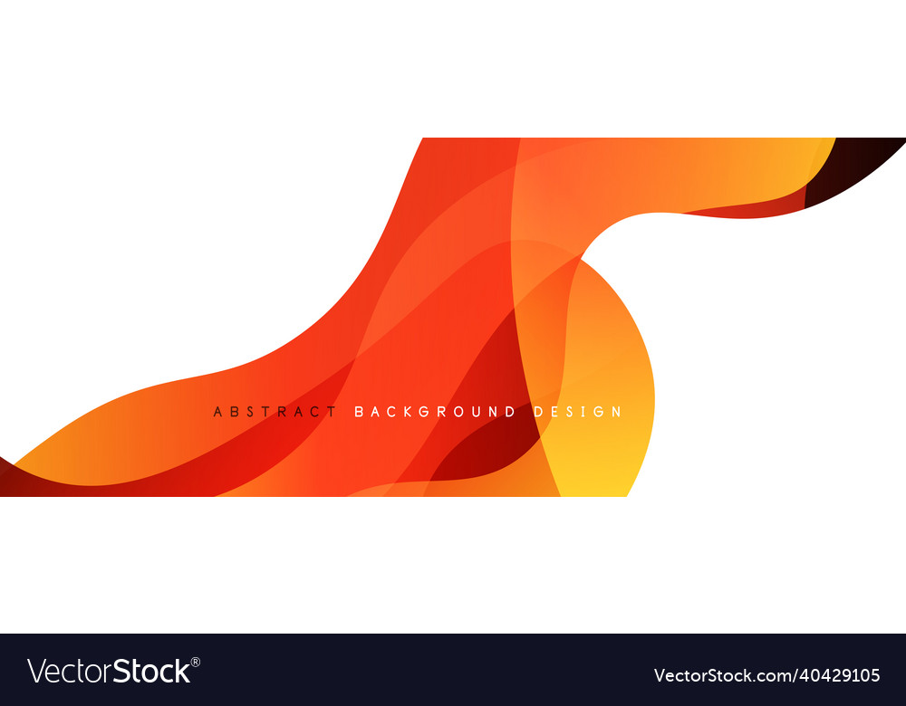 Trendy simple fluid color gradient abstract