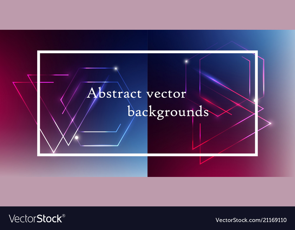 Abstract background with color light
