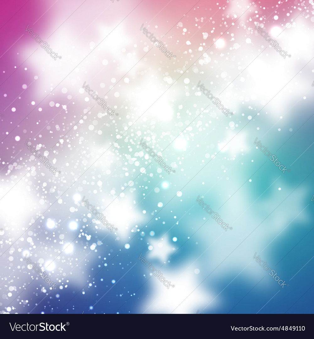 Abstract background with stars