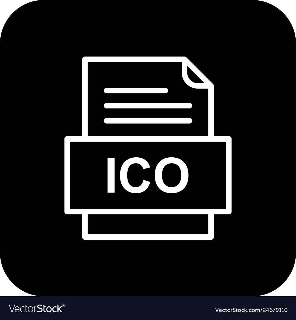 Ico file document icon