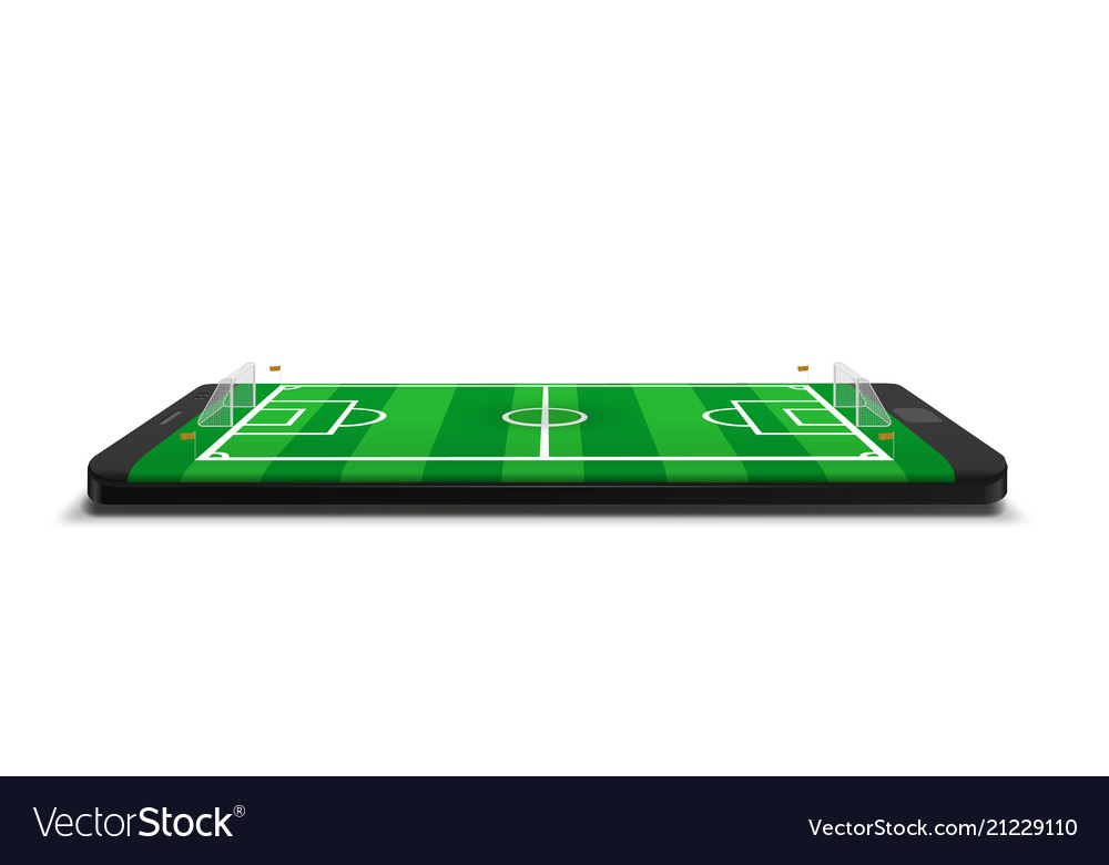 Mobile football soccer sport play match