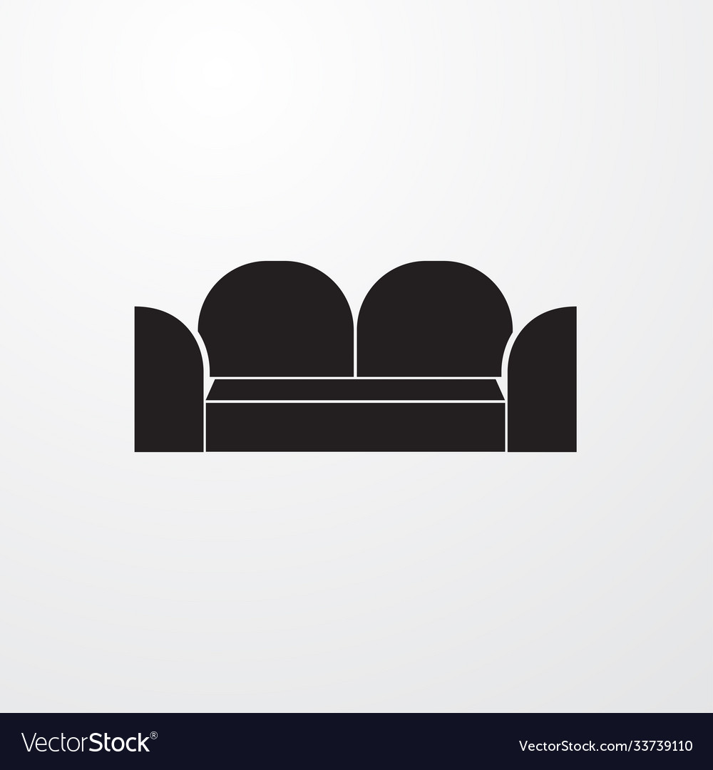 Sofa icon for web and mobile
