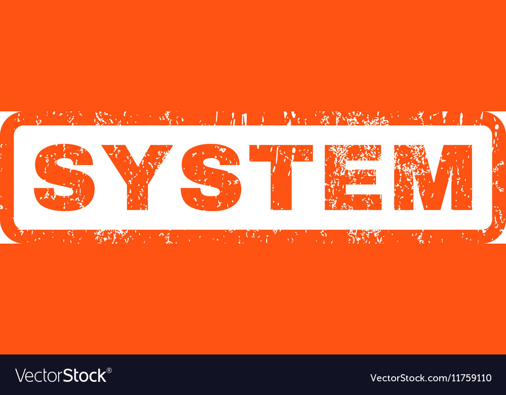 System rubber stamp