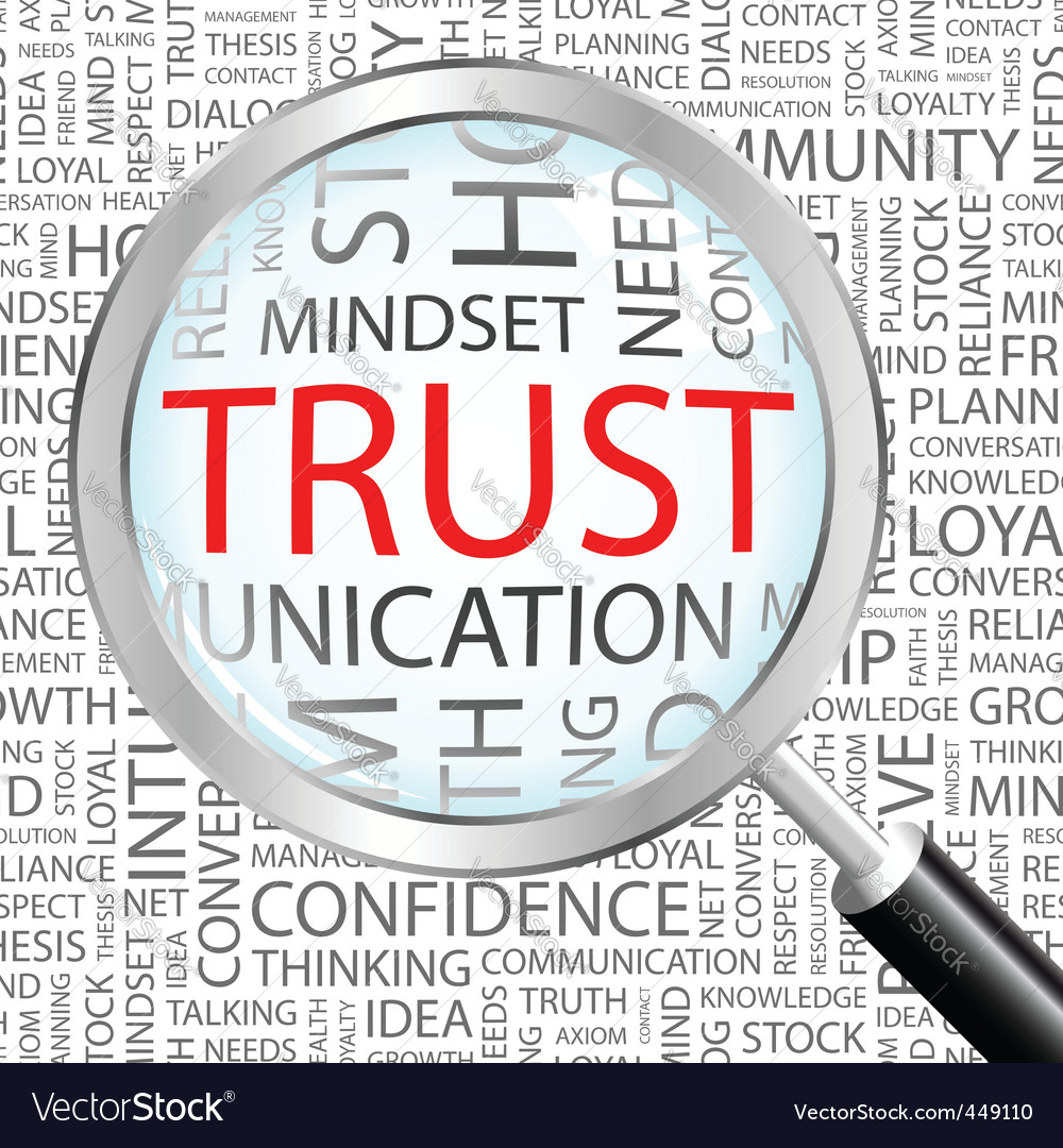 Trust Royalty Free Vector Image - VectorStock