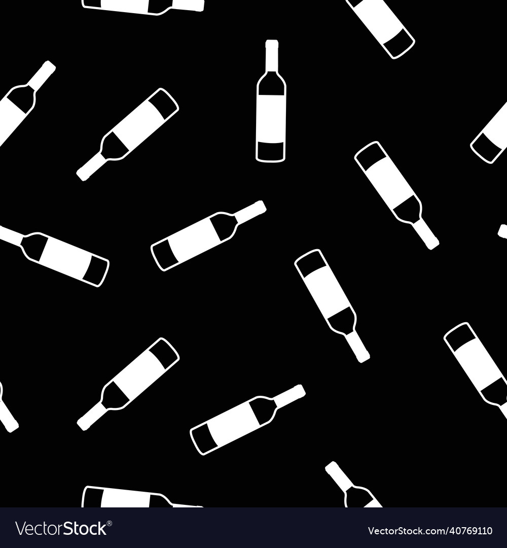 Wine pattern Vector Image Wine pattern