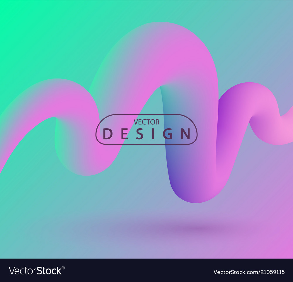 Abstract Fluid Color Splash