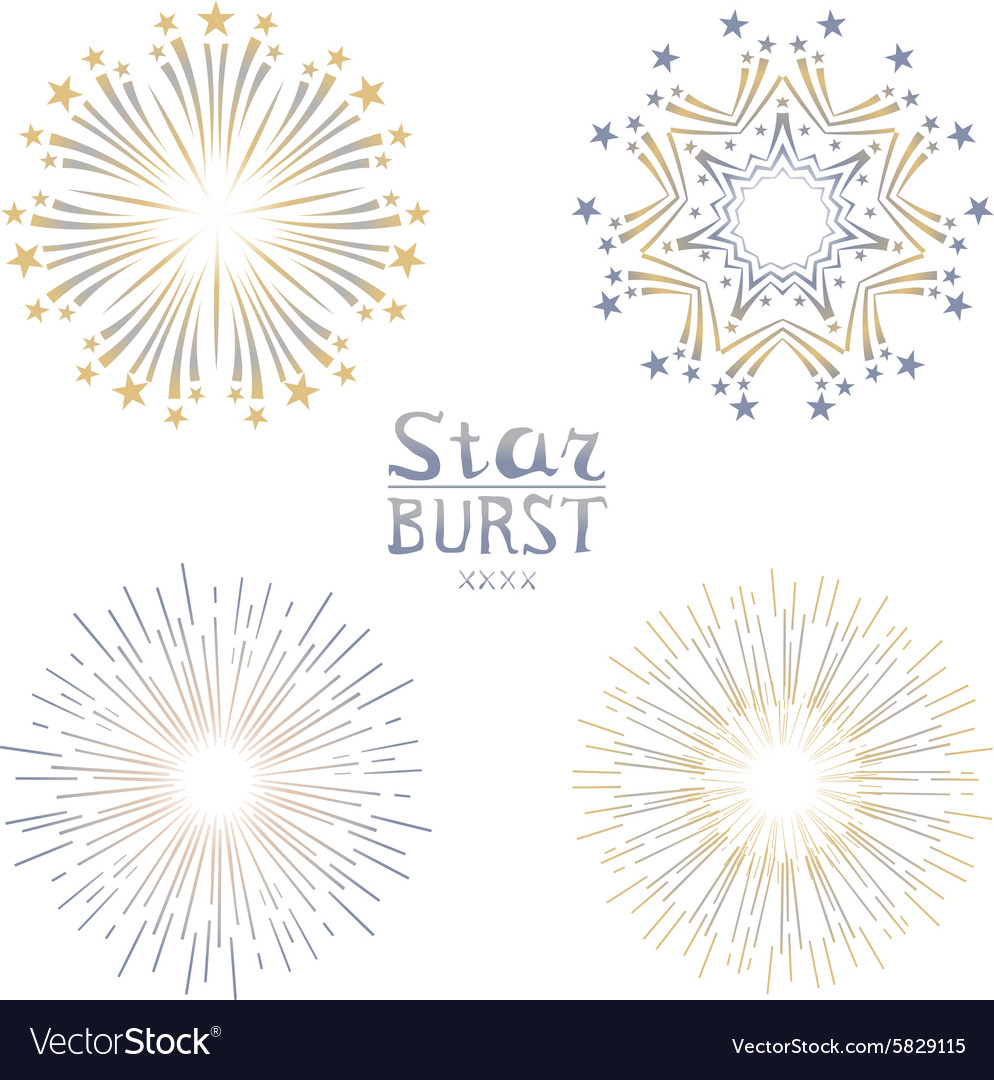 Background design with abstract fireworks