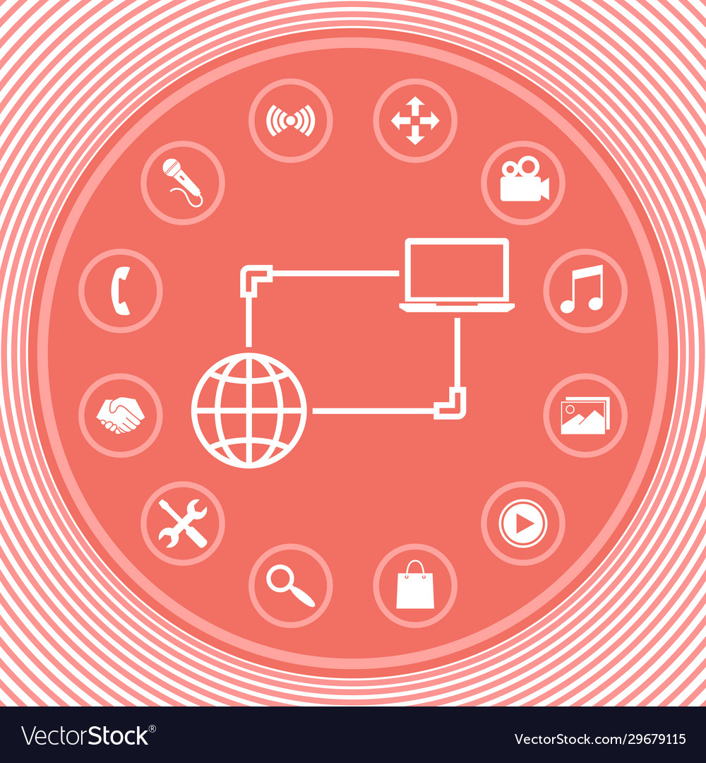 Internet connection data exchange transfer