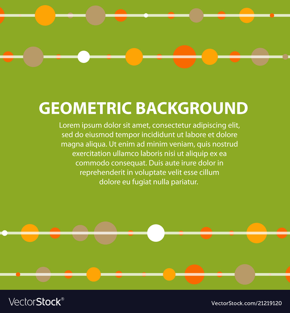 Abstract geometric pattern and background
