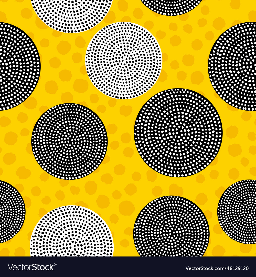 Geometric abstract triangles pattern afro style vector image Geometric abstract triangles pattern afro style