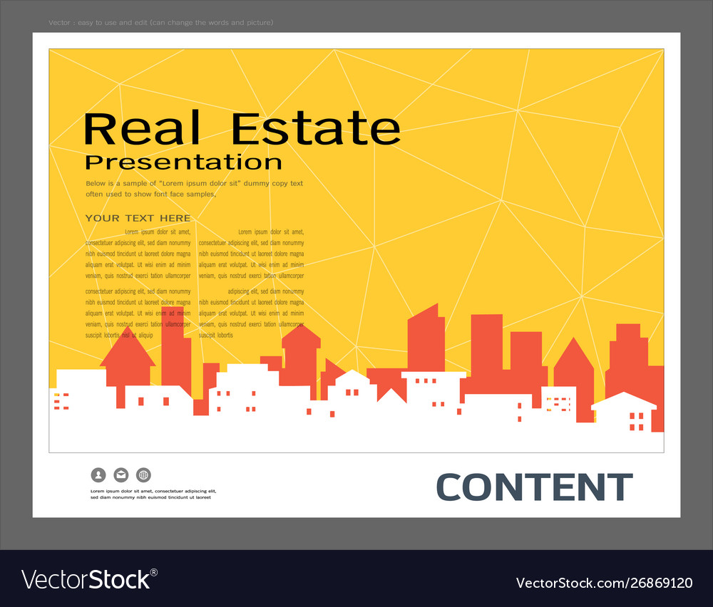 Presentation design template