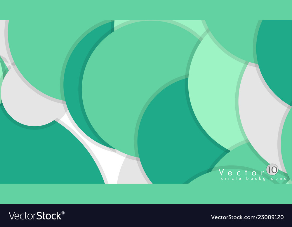Simple and colorful circles background design Vector Image Simple and colorful circles background design