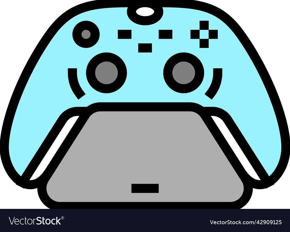 Controller stand color icon