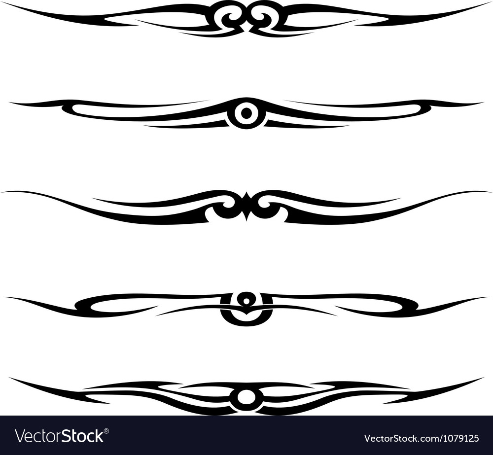 Decorative elements border and page rules