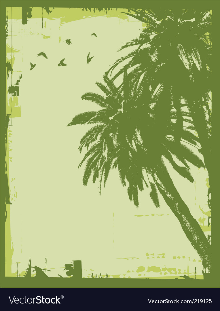 Palms Royalty Free Vector Image - VectorStock