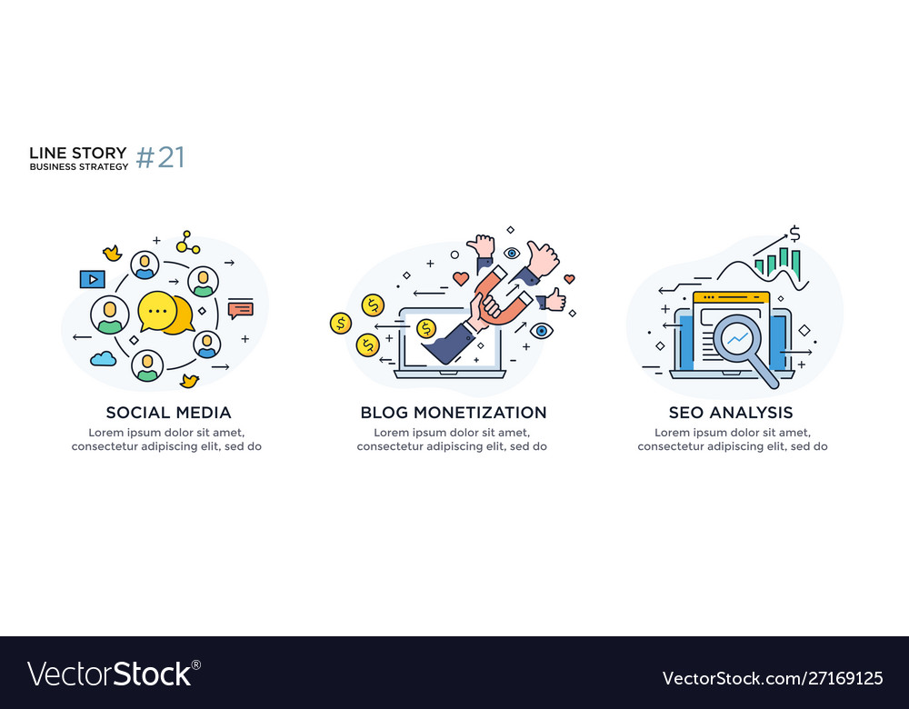 Set concept with business