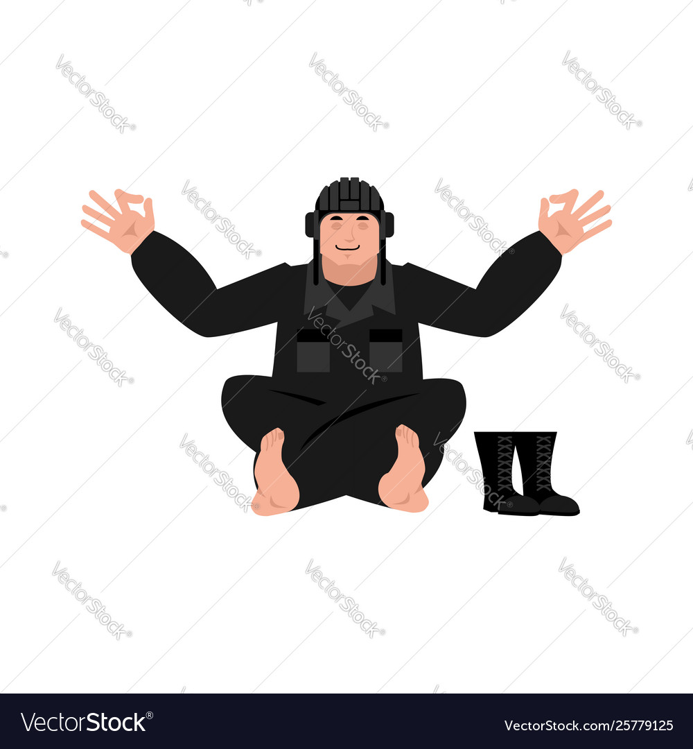 Tankman Yoga - Russischer Soldaten
