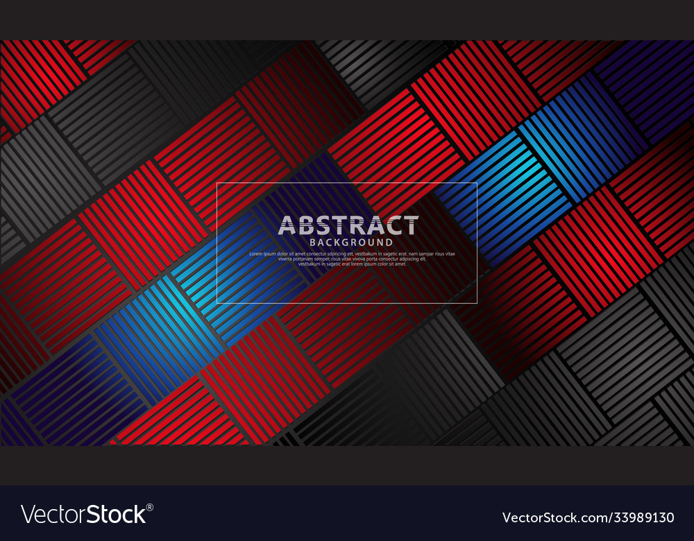 Abstract lines on rectangular shape background vector image Abstract lines on rectangular shape background
