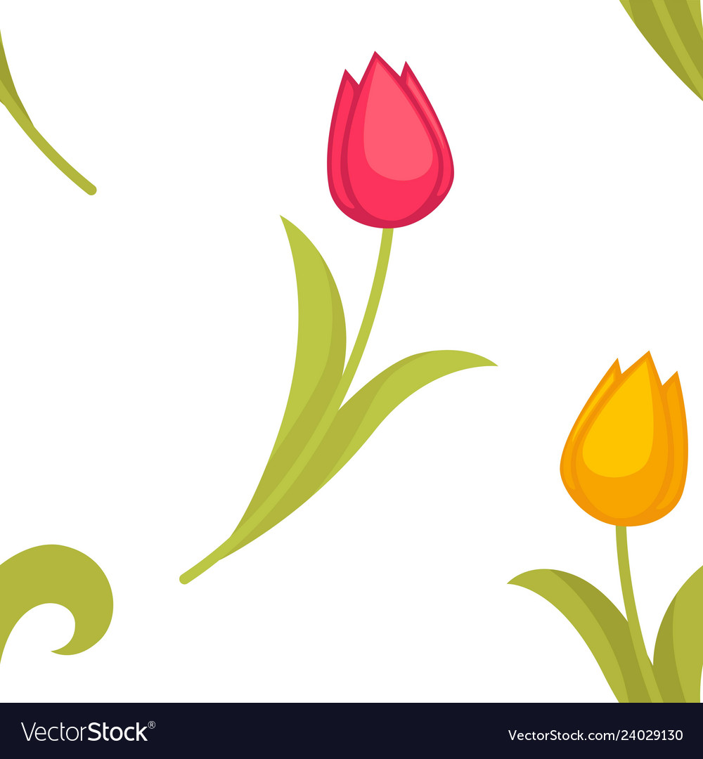 Background seamless pattern with spring Royalty Free Vector
