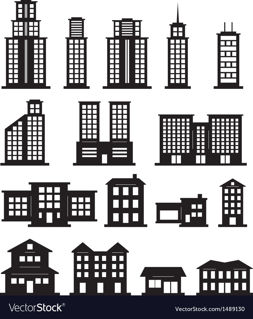 Building Royalty Free Vector Image - VectorStock