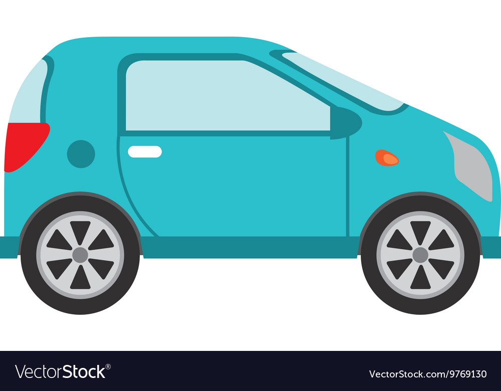 Car vehicle isolated icon design