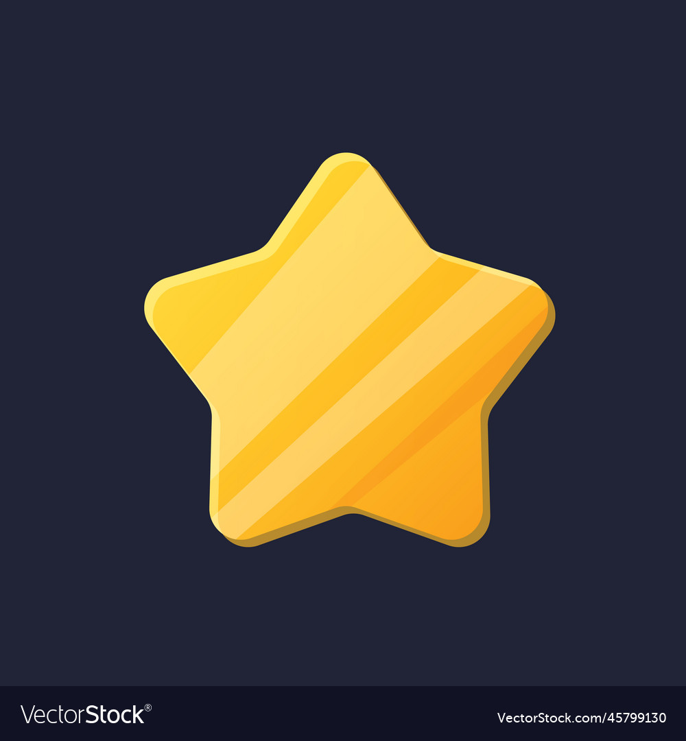 Game ui asset gaming user interface star icon