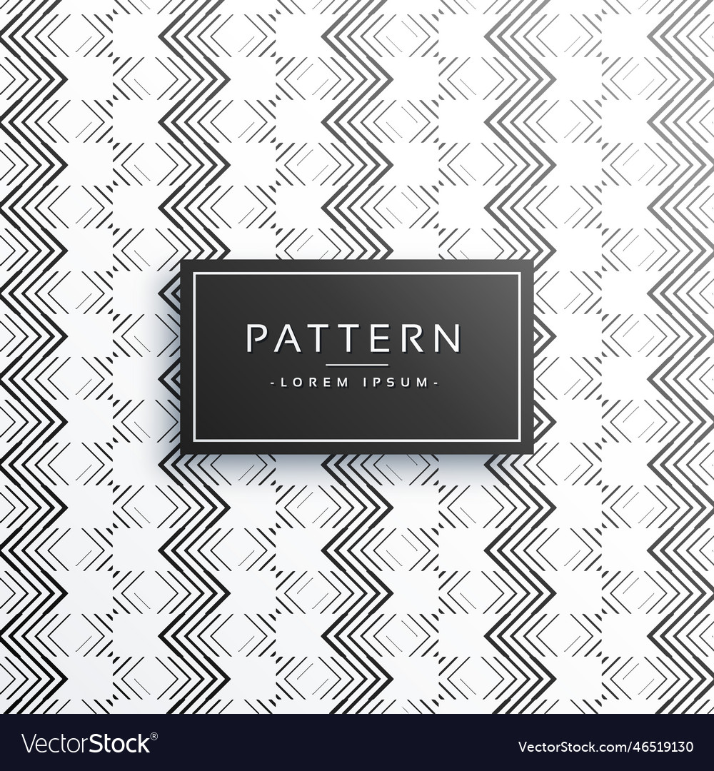 Stylish zigzag lines pattern background