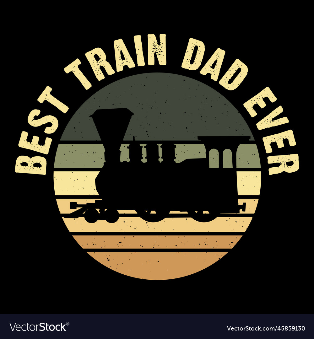 Train station retro vintage t-shirt design