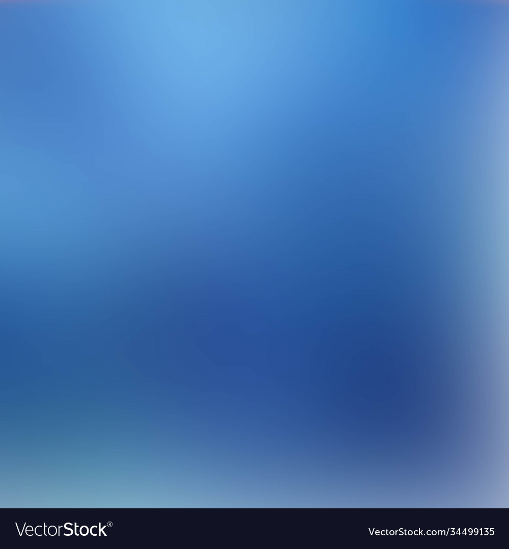 Abstract blue blurred gradient mesh background vector image Abstract blue blurred gradient mesh background