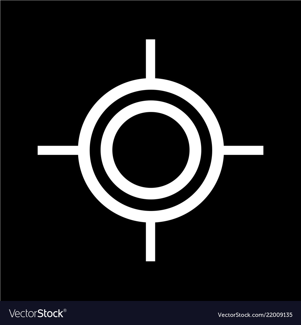 Map pointer gps icon