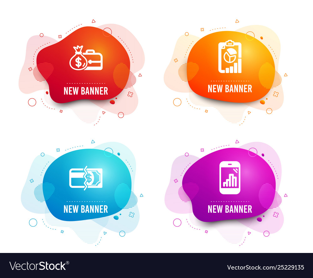 Report salary and payment methods icons graph vector image Report salary and payment methods icons graph