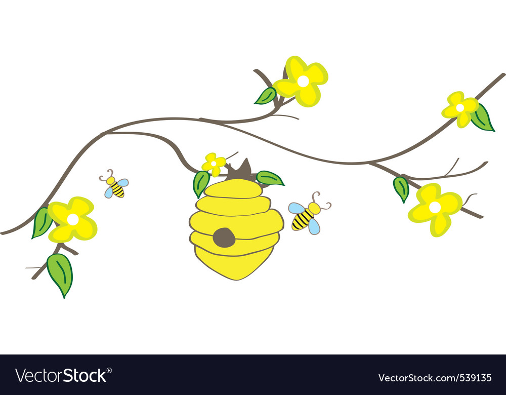 Rustic Beehive Branch