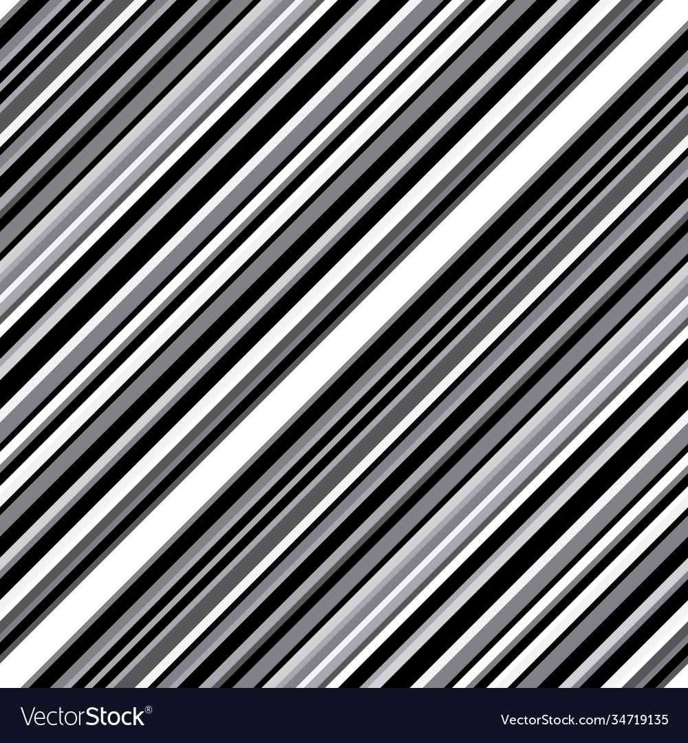 Seamless Pattern With Oblique Gray Lines Vector Image