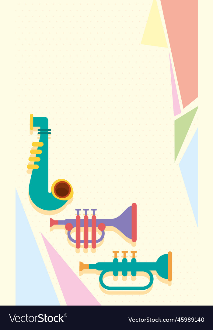 Air musical instruments Royalty Free Vector Image