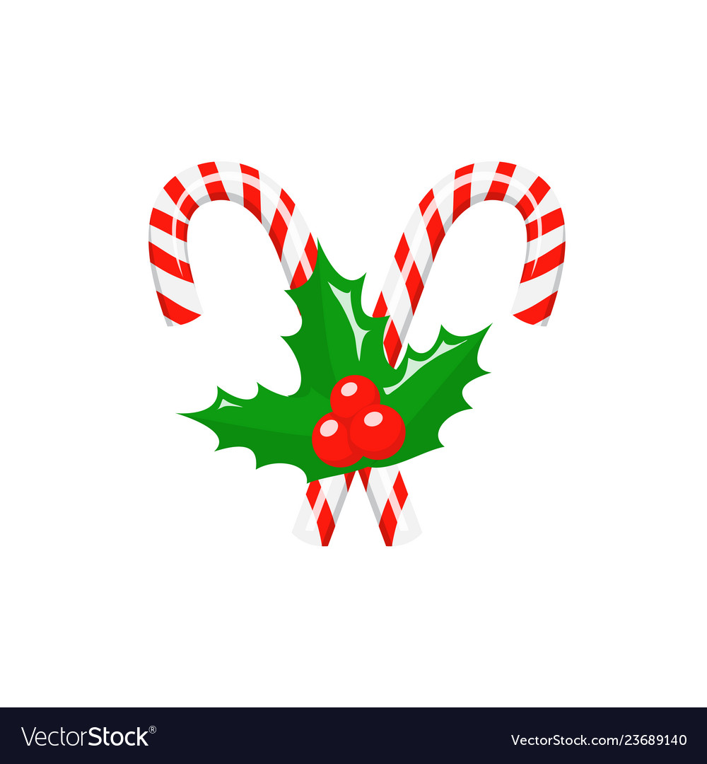 Candy Cane Royalty Free Vector Image - Vectorstock