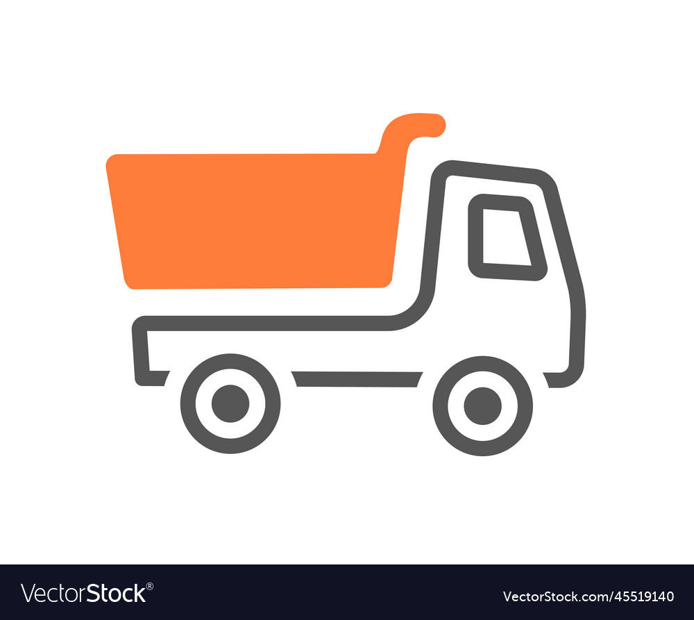 Child truck icon Royalty Free Vector Image - VectorStock