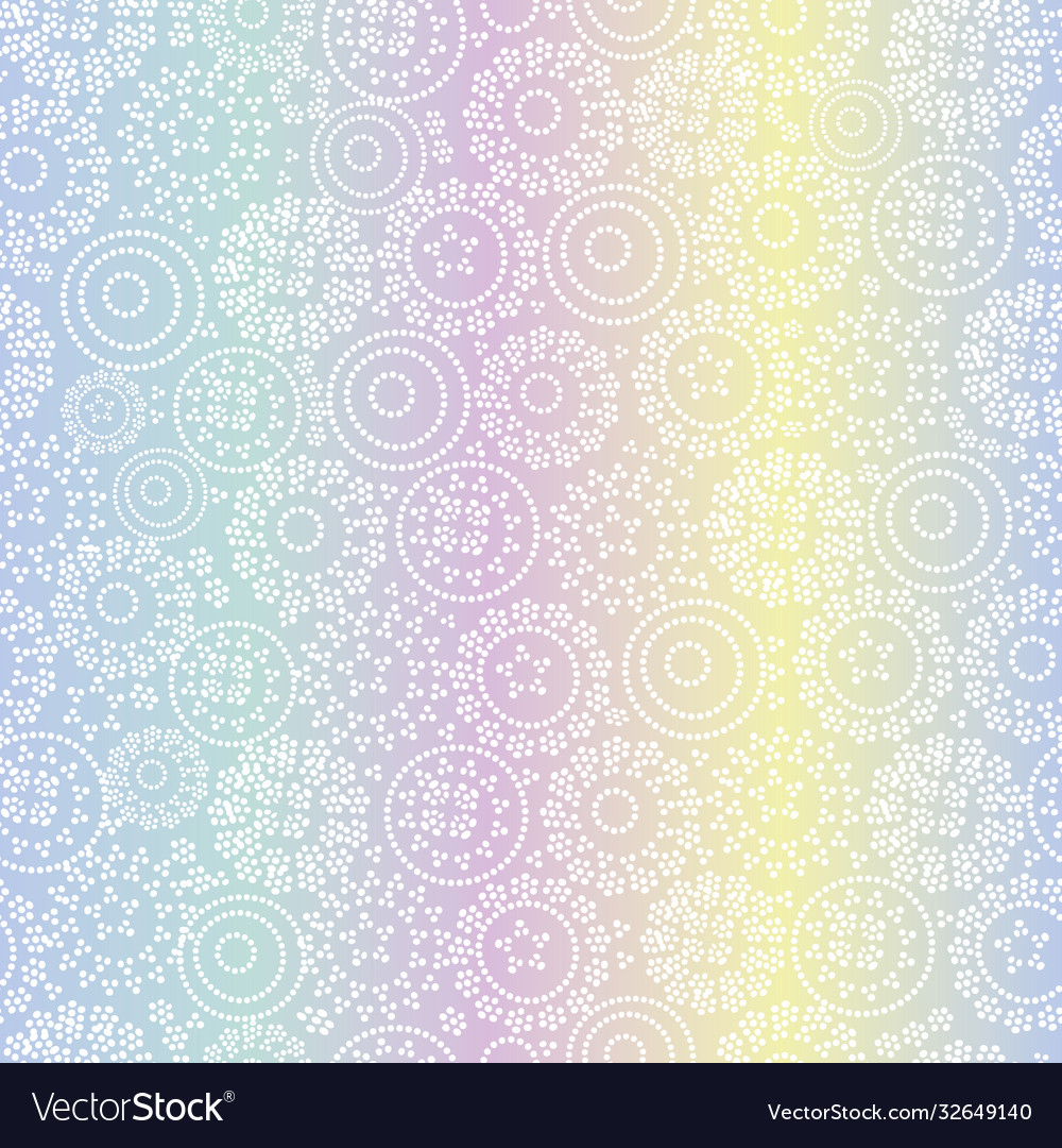 Seamless iridescent gradient pattern vector image Seamless iridescent gradient pattern