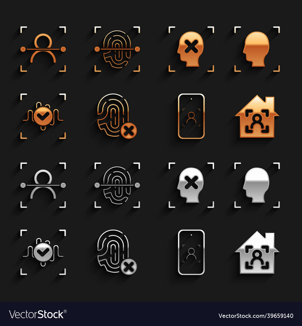 Set rejection fingerprint face recognition smart