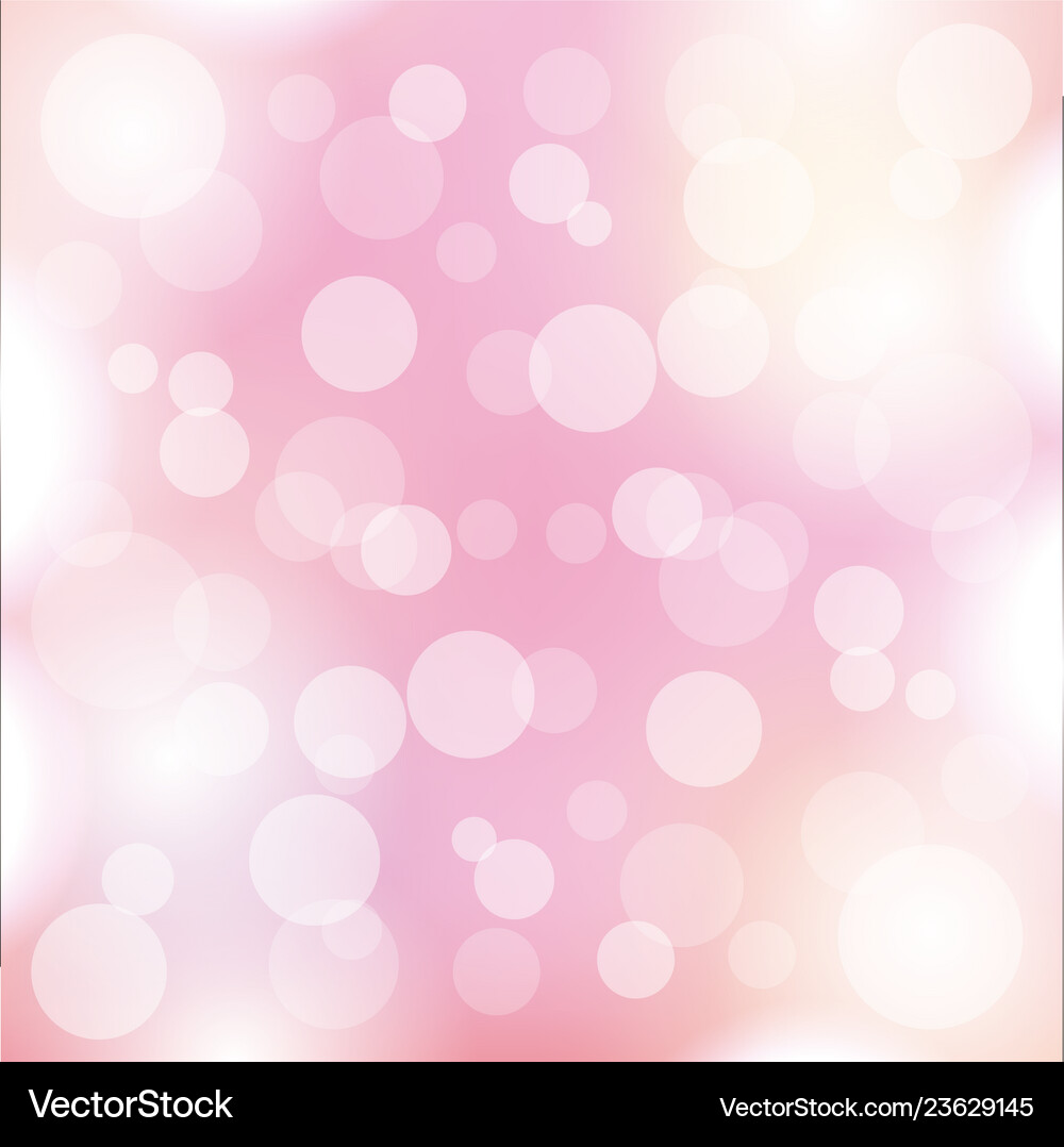 Abstract bokeh light background Royalty Free Vector Image