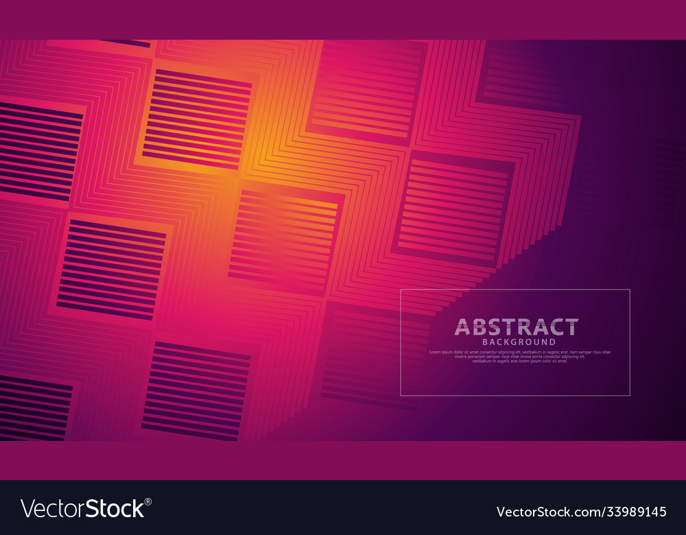 Abstract lines on rectangular shape background vector image Abstract lines on rectangular shape background