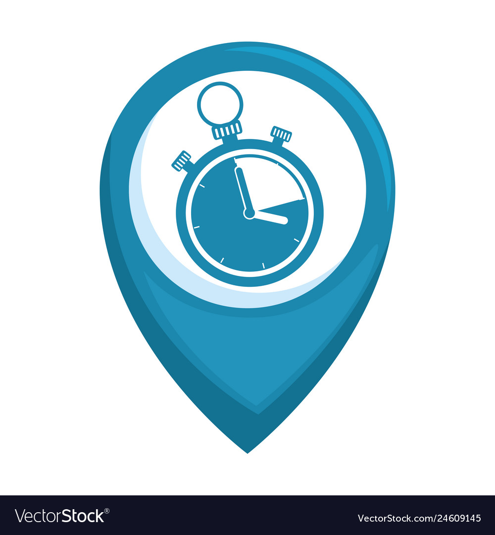 Pin pointer with chronometer