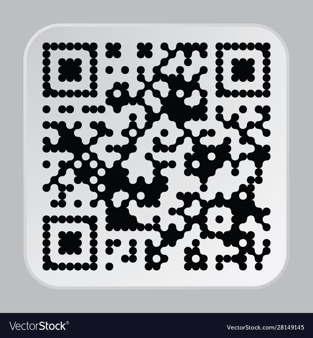Qr code vector image Qr code
